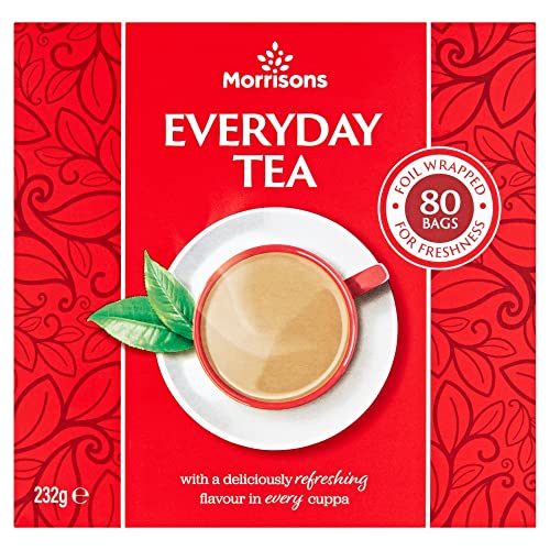 Morrisons Everyday Tea 80 Tea Bags 232g