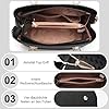 Miss Lulu Handtasche Damen mittelgroß klassisch Henkeltasche Schultertasche mit Lychee Muster mehreren Innentaschen Umhängetasche Arbeit Freizeit Alltags Tasche #1