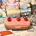 Vobomo Cherry Cake Pencil Case Big Capacity Pen Holder Plush Pencil Pouch Box Cute Aesthetic Pen Case (Cherry)