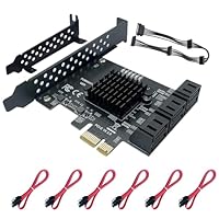 Amazon.co.jp: SATA拡張カード 4ポート 6Gbps ASM1064チップ搭載