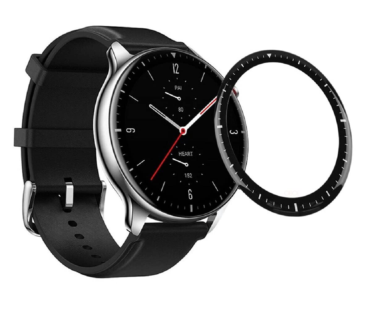 OBOE 3D Curved Tempered Glass Screen Protector Compatible With Amazfit Gtr 2 Watch for Smartwatch (B099Q1CD33) Amazon Price History, Amazon Price Tracker