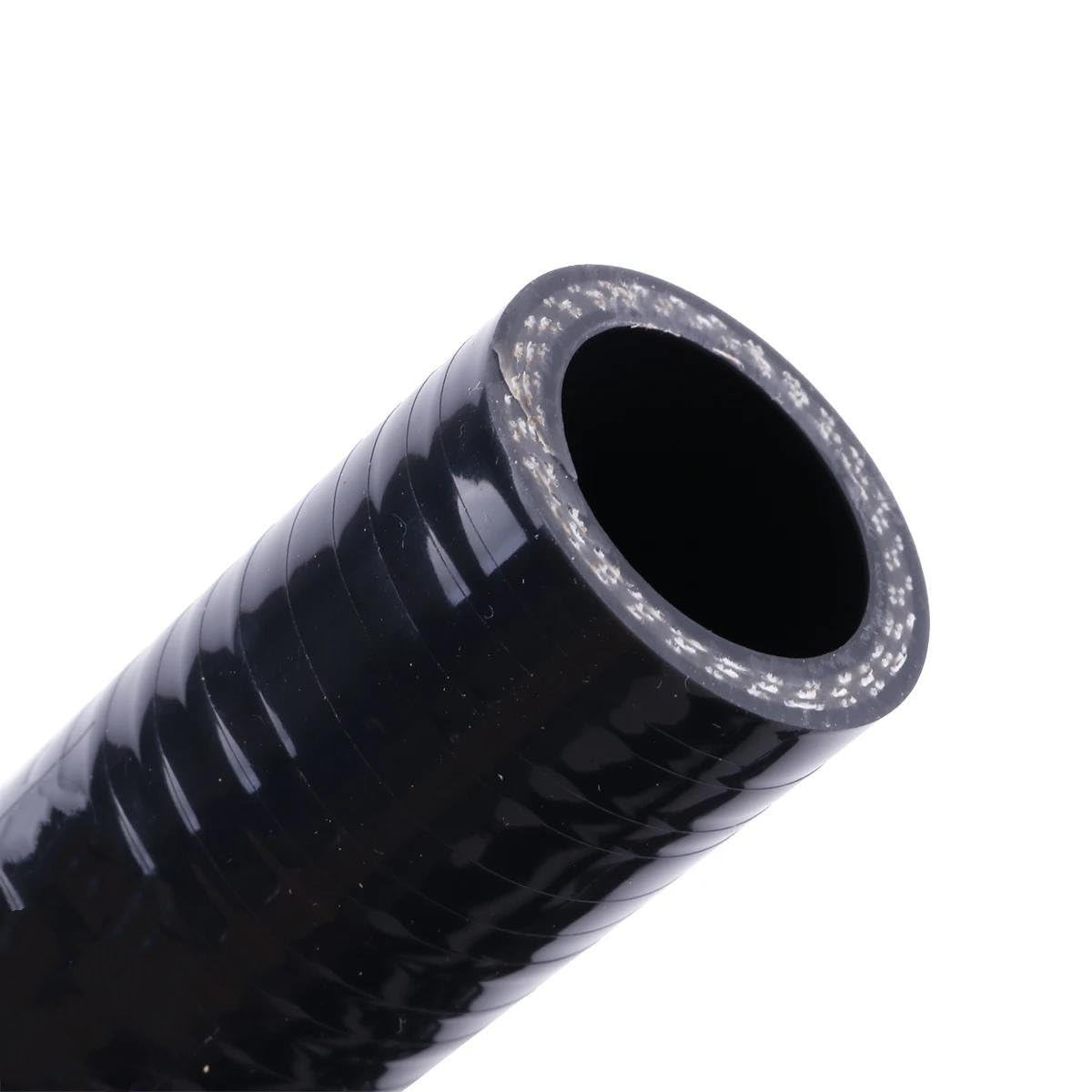 Entrada Aire Coche para VW para Golf para Jetta MK3 1,9 para TDI para AFN 110PS 1996 1997 Kit Manguito Refrigeración Radiador Silicona Tubos Rendimiento Automático Tubo Entrada Aire Coche(Negro)