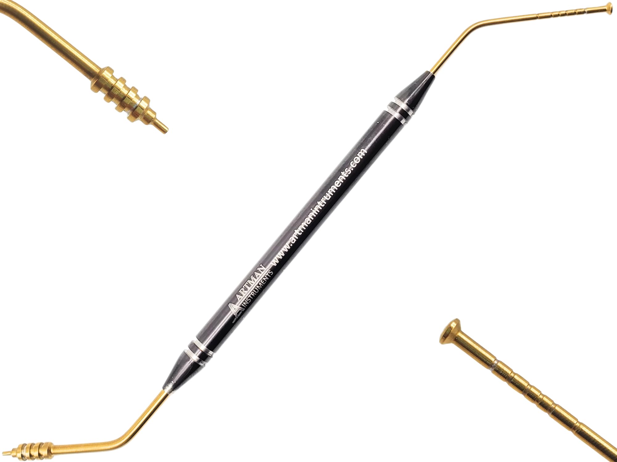 ARTMAN INSTRUMENTS Dental Implant Depth Probe | Precision Measuring Tool & Gauge | Calibrated & Graduated Tips for Accurate Depth & Abutment Measurement | Premium Stainless Steel | Autoclavable