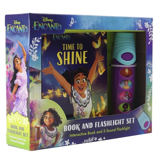 Disney Encanto - Time to Shine Interactive Book and Sound Flashlight Toy Set - PI Kids - Image 3