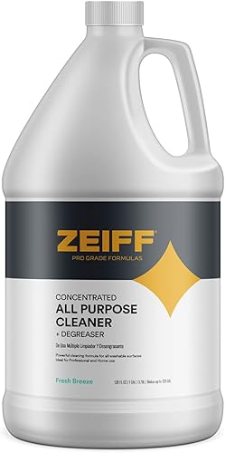 Miniatura 8 de Zeiff Limpiador y desengrasante multiusos Pro-Grade  Potente fórmula de limpieza y eliminación de olores para superficies profesionales y domésticas