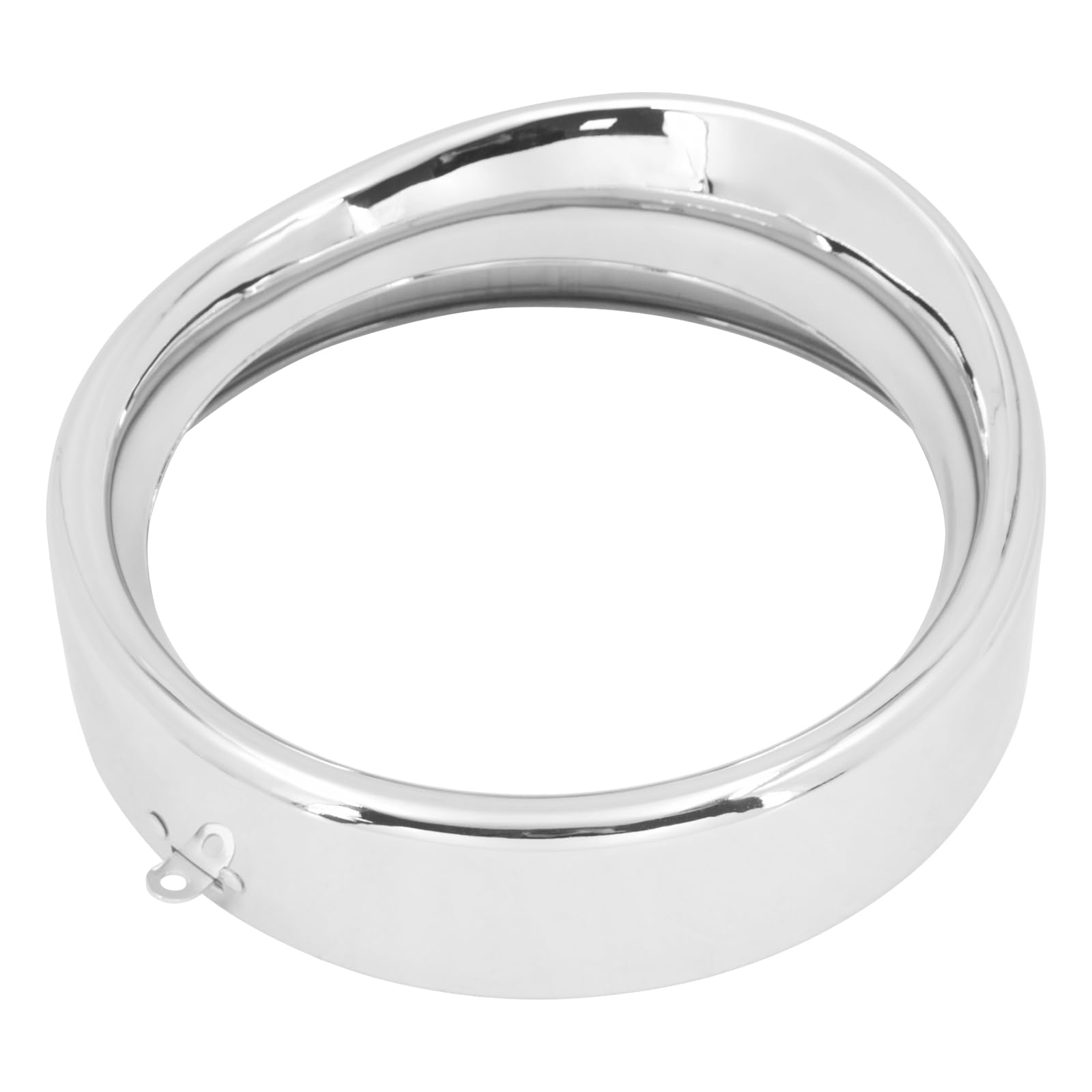 Anillo de visera para faros delanteros de motocicleta, bisel de motocicleta, anillo de ajuste de lámpara para Harley Softail FLS FLST FLSTF FLSTN 1994-2017 FLRT 2015-2023, cromado