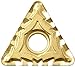 KYOCERA TNMG432CQ CA515 Turning Insert for Steel, CA515 Grade, Carbide, Cq Chip Breaker, TNMG, 0.031" Corner Radius, Neutral, 0.5000" IC, Ticn/Al2O3/Tin