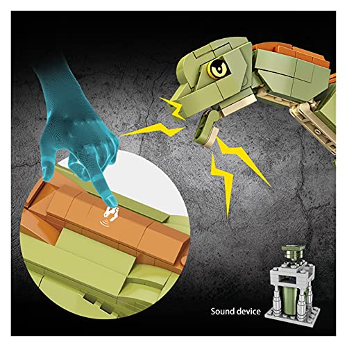 MLKJSYBA Tierspielzeug Dinosaurier Tier Baustein Dinosaurier Brachiosaurus Tier Baustein Spielzeug Geschenk Nutztiere… – Bild 6