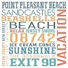 Lantern Press Point Pleasant Beach, New Jersey, Typography (Absorbent Ceramic Coaster, Single, Cork Back, Kitchen Table Decor) #5