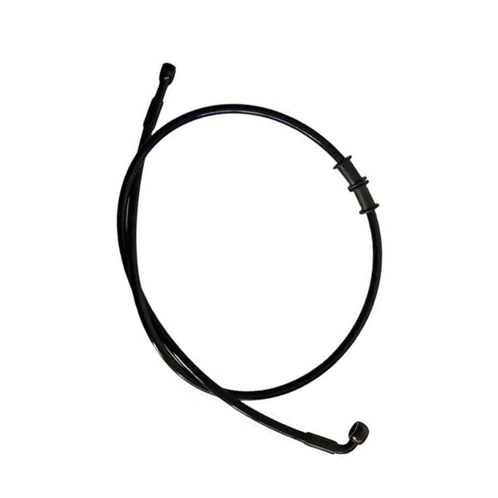 Hydraulic Brake Hose Motorcycle AN3 Front Rear Brake Hose Oil Pipe Hydraulic Braided Clutch M10 0°M10 90° Accessories(240cm)