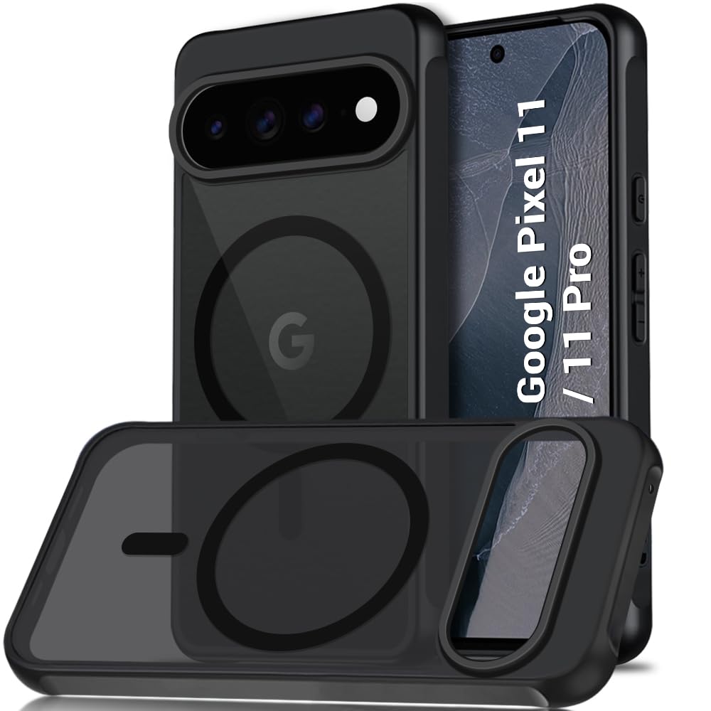 TheGiftKart Hybrid Matte Frosted Translucent Back Cover Case for Pixel 10 Compatible with MagSafe | Shockproof Design | Camera Protection Module | Hard Case Cover (PC & TPU, Frost Black) — Amazon image 17