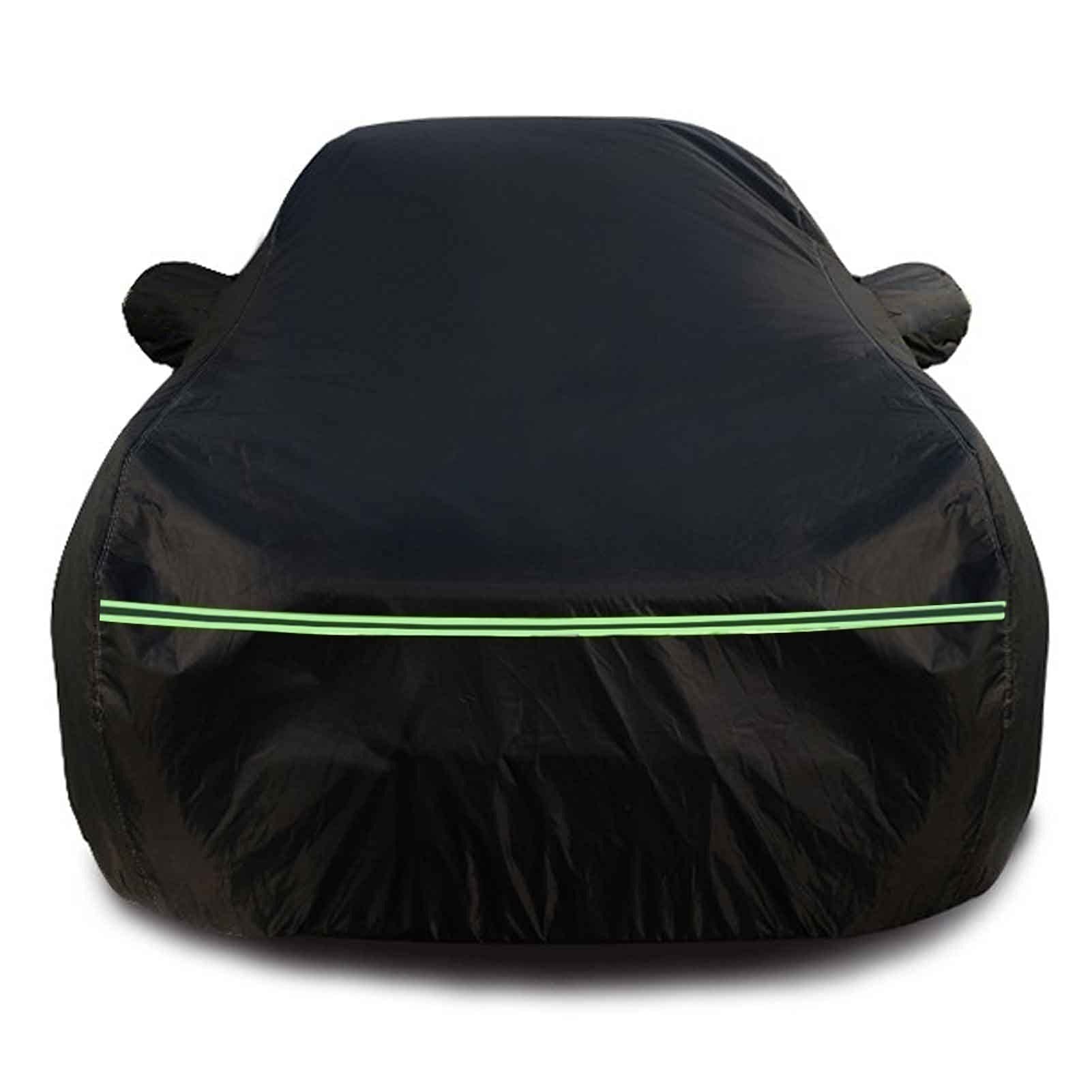 Choyem Black Car Cover Compatible With Bentley Continental Gt Gtc Supen Sports Waterproof Dustproof Windproof Sun Protection Effectively Respond Rain Snow Hail Weather (Color : Size : Continental Gtc)
