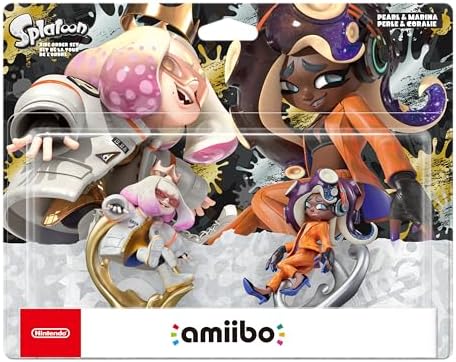Nintendo Splatoon Amiibo Figure Set, Pearl & Marina, 2 Characters