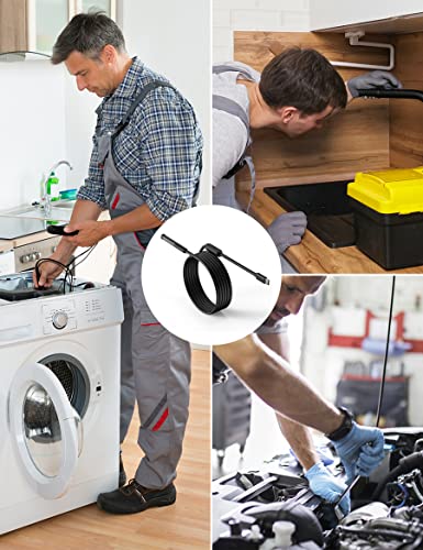 Endoskopkamera mit Licht, 1080P WiFi Endoskop-Kamera Handy mit Licht Wasserdichtes Ip67...