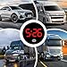 Car Dashboard Digital Clock - LED Electronic Clock | Car Vent Clocks Watch | Touch-Activated Automotive Night Watch | Creative Vehicle Dashboard Clock Stylish for Car Truck Dashboard