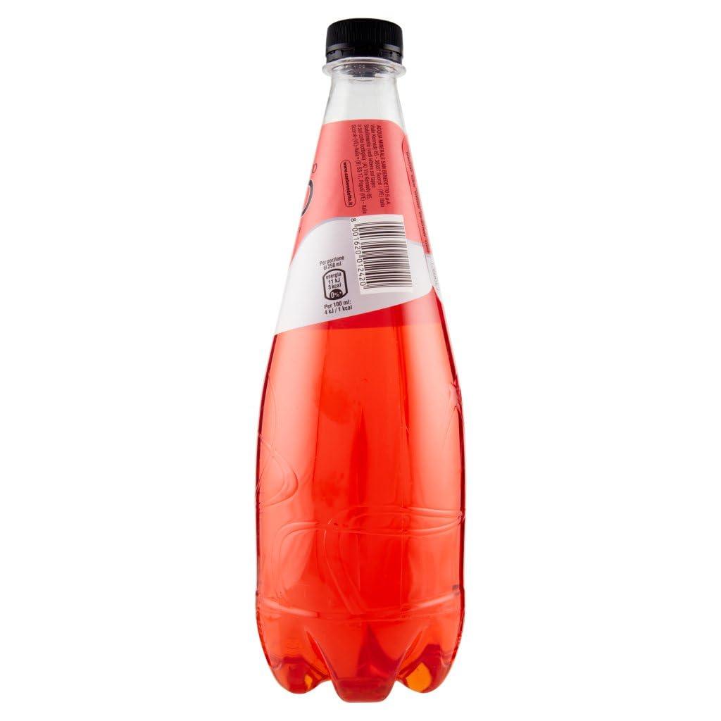 San Benedetto Ginger Zero PET Aperitivo ohne Zucker 12x 0,75l Softdrink, Erfrischend Aperitiv-Aperif Sugarfree + Italian Gourmet Polpa 400g