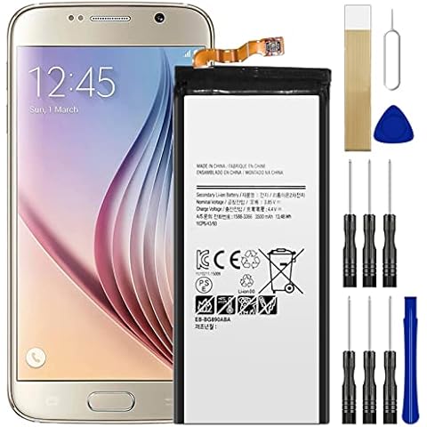 DDONG Samsung Galaxy S6 Active G890 G890A G890F Replacement Battery EB-BG890ABA Cover