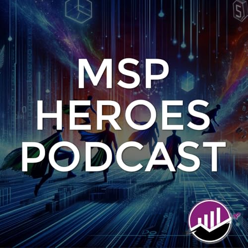 Page de couverture de MSP Heroes Podcast by Growth Generators
