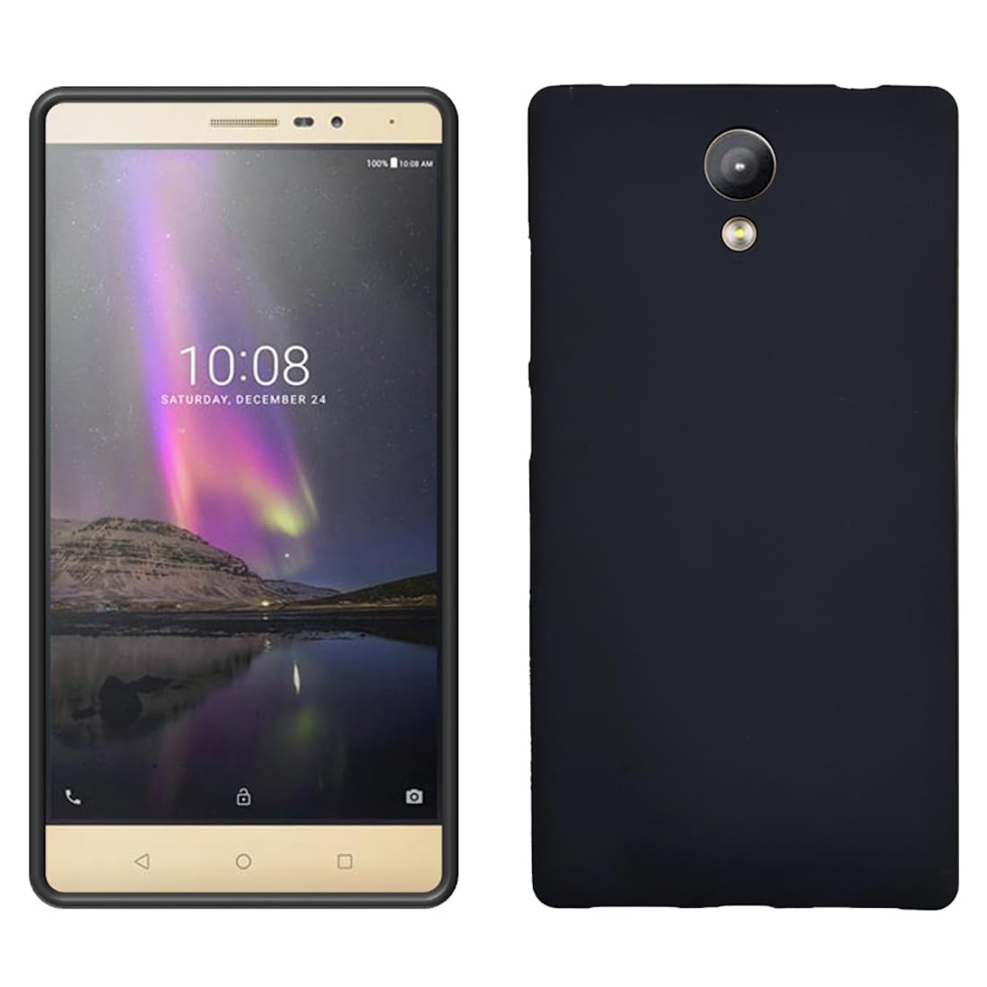 Zaoma Matte Design Soft Silicon Back Cover Compatible for Lenovo Phab 2 Model : PB2-650M (Matte Black) (B0C6GXVGSQ) Amazon Price History, Amazon Price Tracker