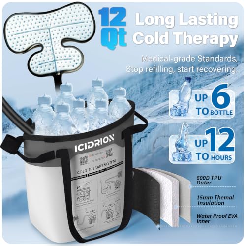 Image of Ice Machine for Shoulder After Surgery, Programmable & Portable