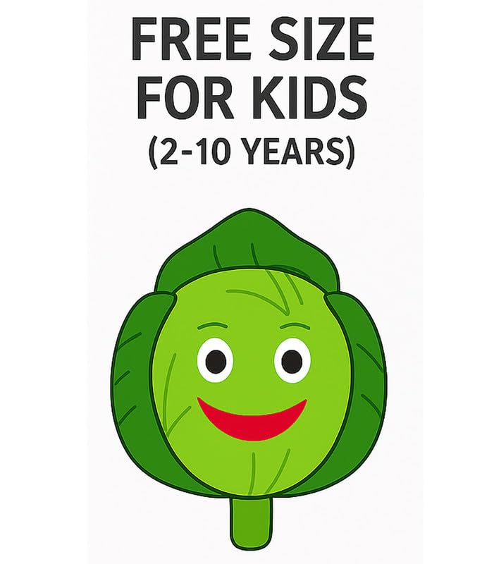 Image of FancyDressWale Fruit & Vegetable Fancy Dress Costume for Kids | Free Size 2-10 Years | School Fancy Dress, Stage Shows, Theme Parties