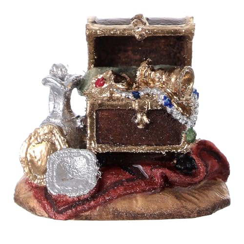 Holyart Gifts of the Wise Men Nativity Scene Heimatland 9.5 cm Val Gardena