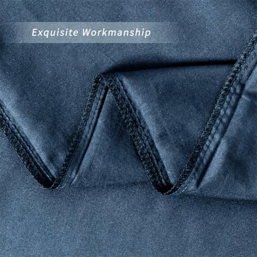 Image of Body Pillow Pillowcase with Zipper 1 piece,Slate Blue,20 inchx54 inch | Body Pillow Cover with Zipper,Long Pillow Case,Cozy Microfiber Body Pillow Case Cover