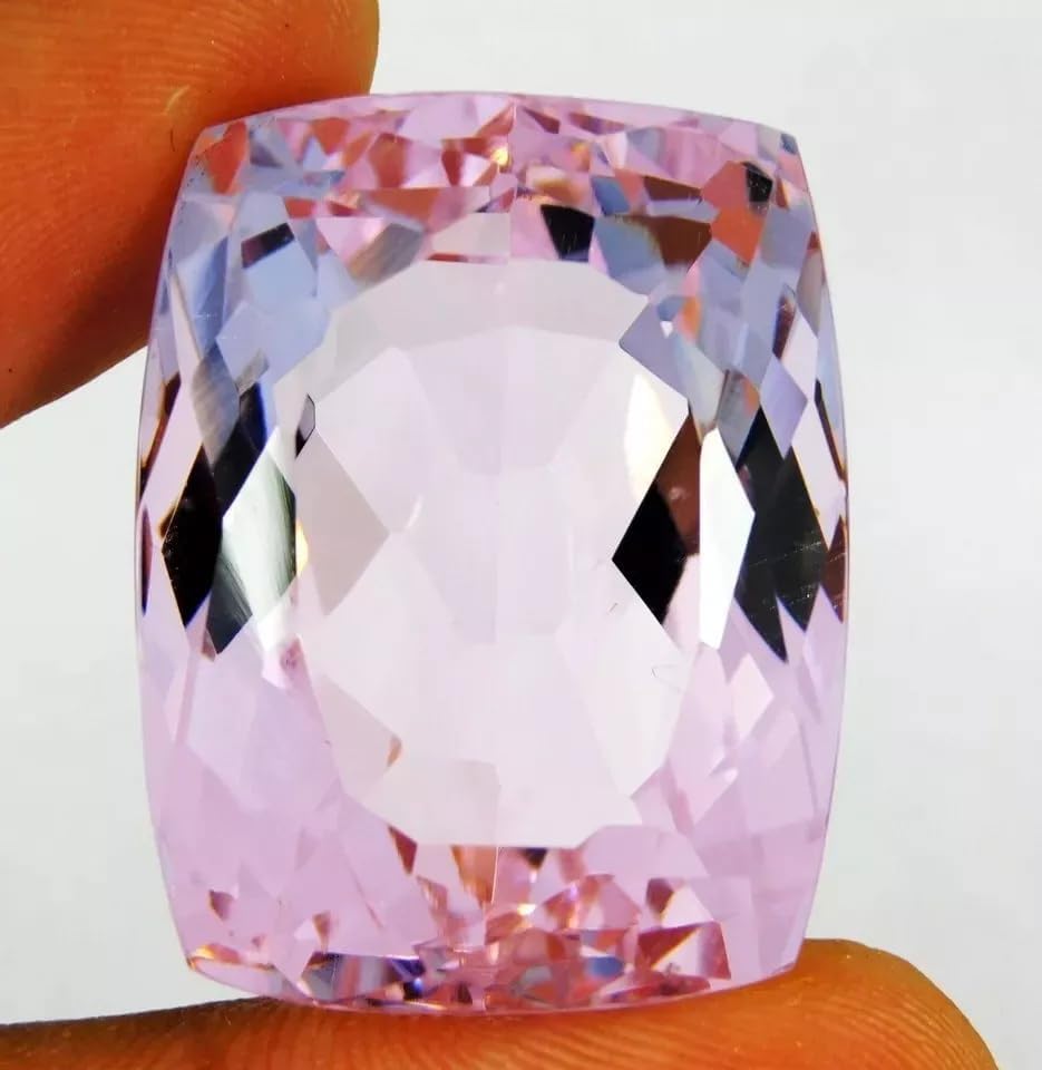 Natural 94.05 CT Brazilian Certified Pink Topaz Cushion Cut Loose Gemstone Collectible Gems Stone For Making Jewelry