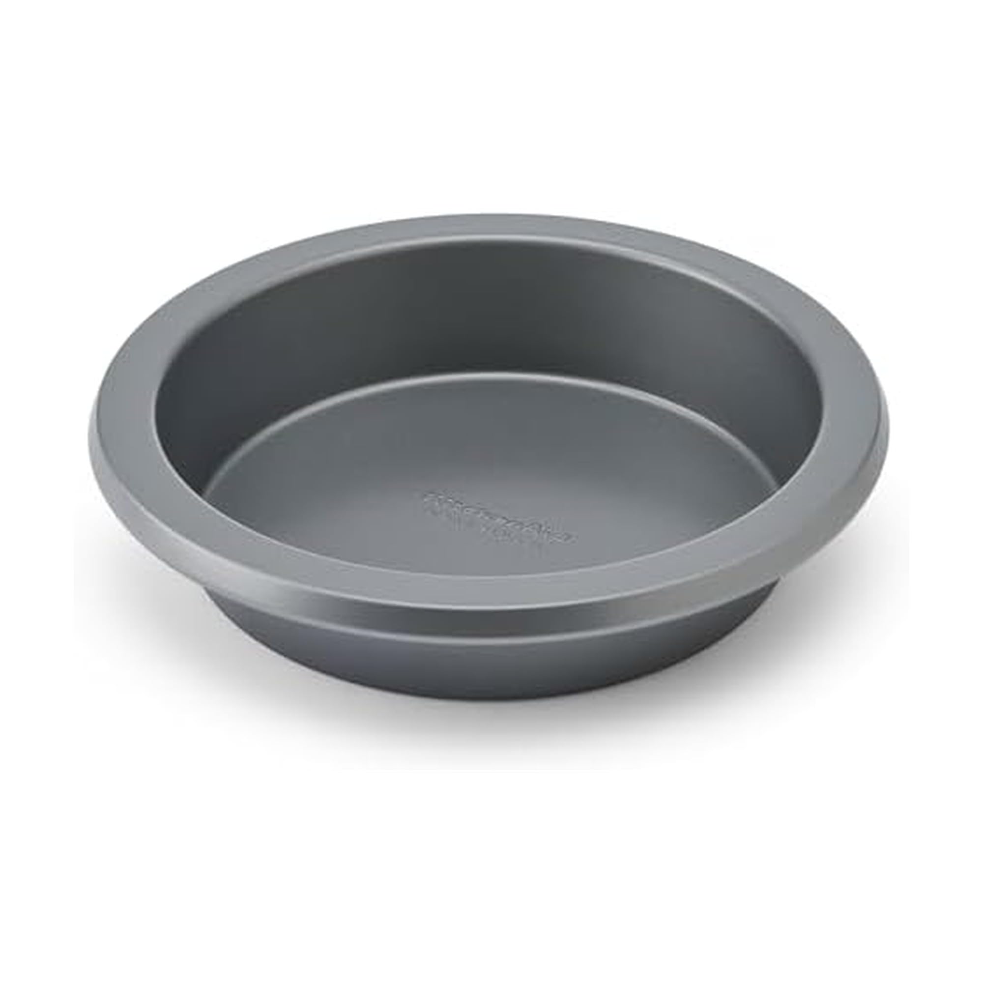 Nonstick Aluminized Steel Round Cake Pan, Dishwasher Safe, Contour Silver, 8 Inch