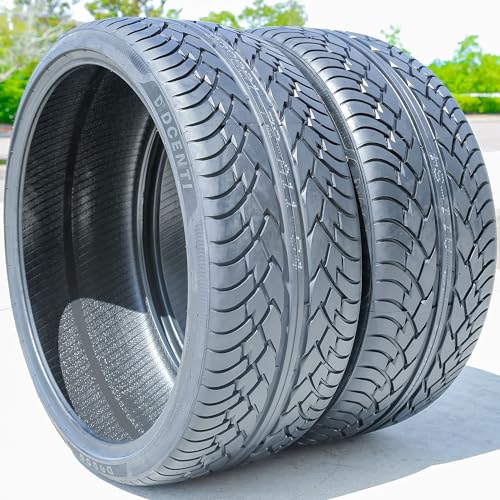 Set of 2 (TWO) Dcenti D9000 All-Season Truck/SUV High Performance Radial Tires-305/30R26 305/30ZR26 305/30/26 305/30-26 109W Load Range XL 4-Ply BSW Black Side Wall UTQG 320AA