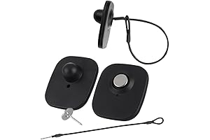 1000 Pieces Security Clothing Tags Kit Compatible with RF 8.2MHz EAS System