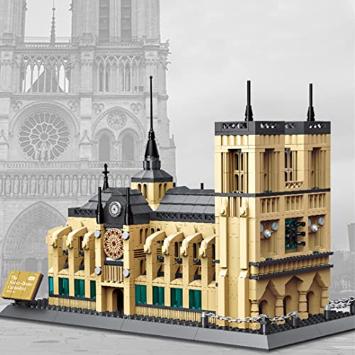 Tinyuet Modèle de Bloc de Construction,Notre Dame de Paris,Jouet de Construction,Jouet d'enfant Cover
