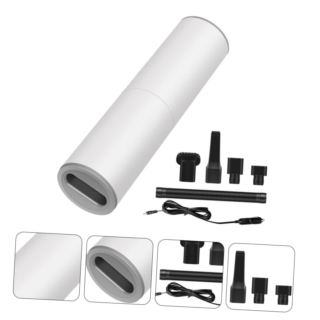 Cabilock Deep Cleaning Car Vacuum 12v Handheld Portable Car Vacuum Cleaner 2-in-1 Dry Wet for Home Vehicle