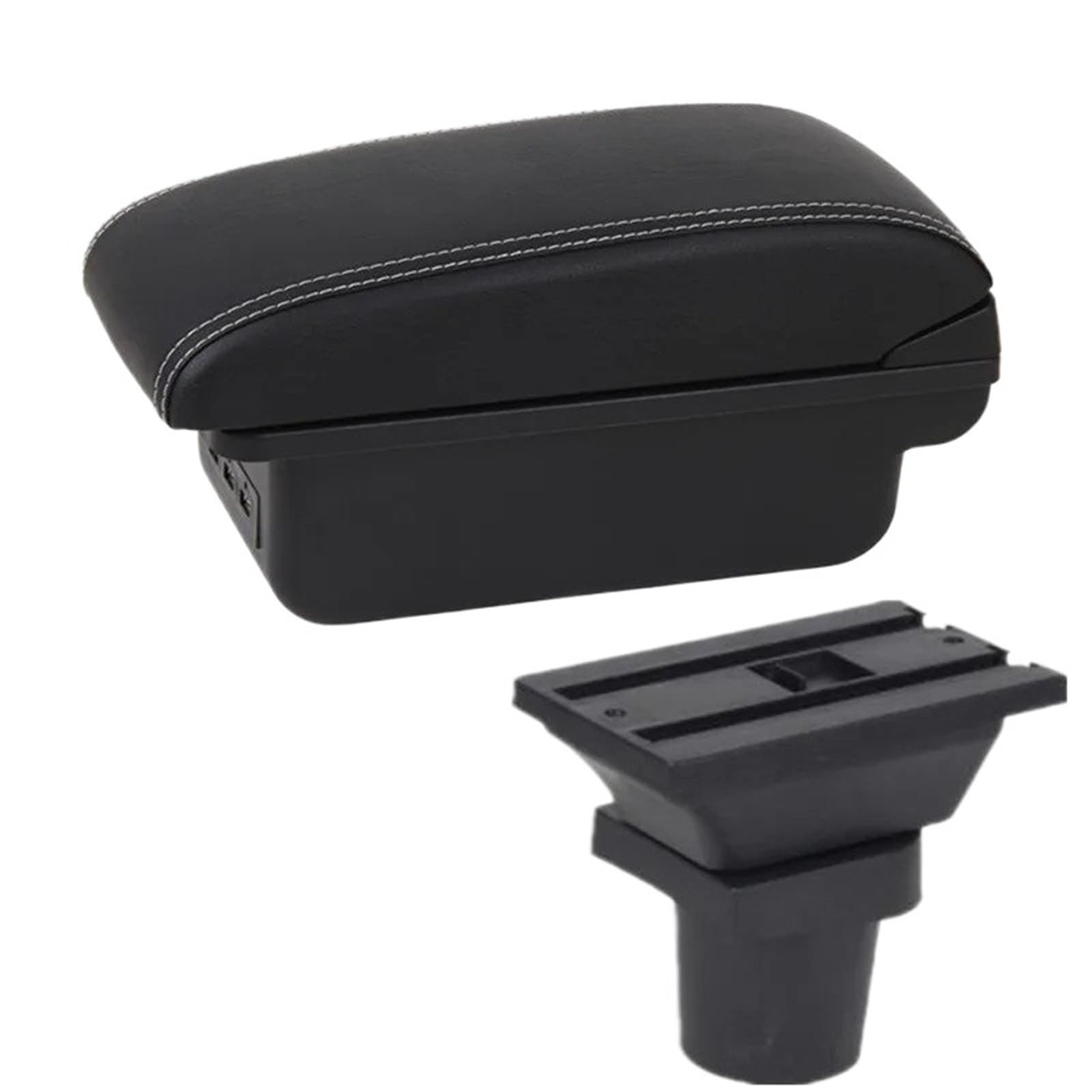 JMOLXURI Car Armrest Box For Toyota For RAV4 Armrest Box Center Console