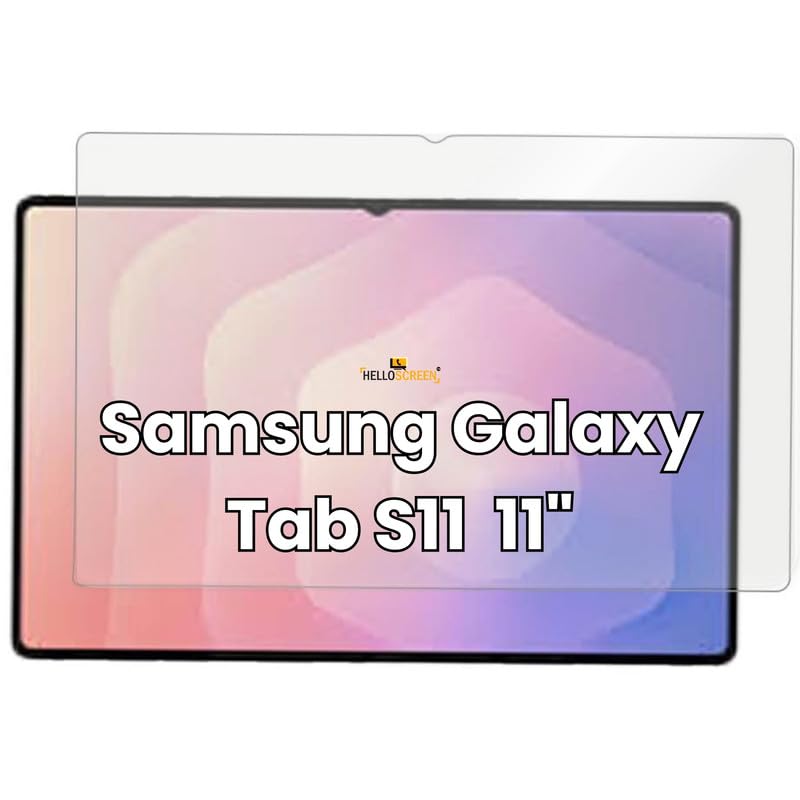 Image of Unbreakable Screen Protector Guard for Samsung Galaxy Tab S11 11 inch Tablet, |1 Pack| 9H Flexible PET Film, HD Clear, Anti-Scratch, Bubble-Free (Not a Tempered Glass)