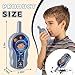 LAEbuild Walkie Talkies for Kids Toys Gifts for 3 4 5 6 7 Year Old Girls Boys Long Range Space Adventure Walkie Talkies for Christmas Birthday Easter Gifts Indoor Outside Games Gray