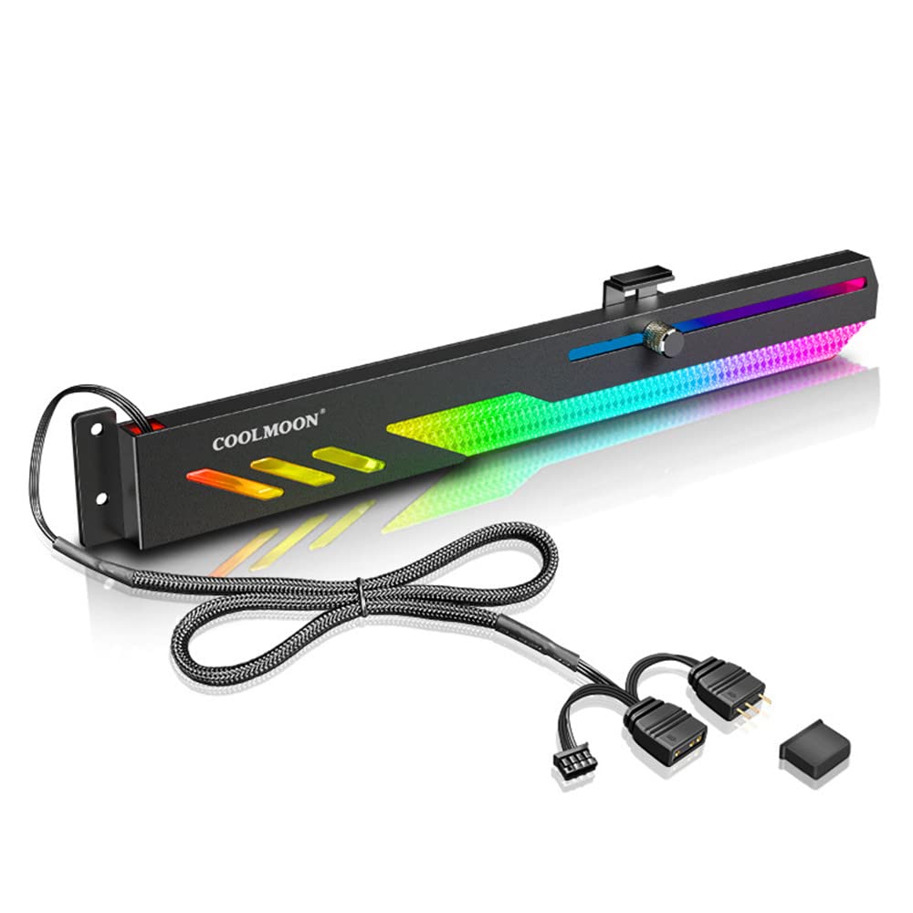 Amazon.com: Angitu COOLMOON GT8 Graphics Card Bracket 5V ARGB