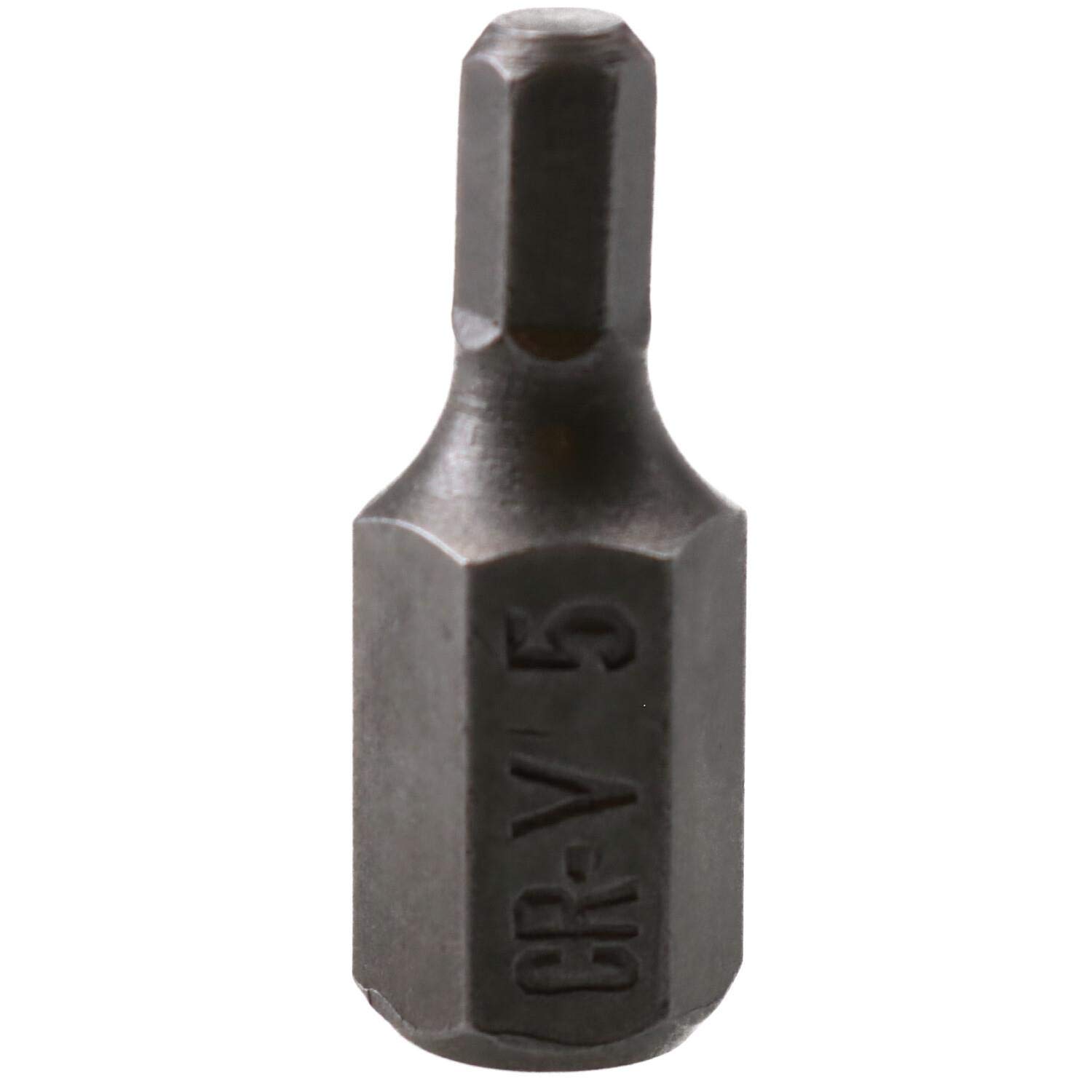Ab Tools 5Mm Hex Allen Key Bit 30Mm Length 10Mm Shank Chrome Vanadium Hardened Tip