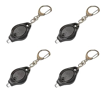 Amazon.co.jp: ミニライト 4個セット 高輝度 LEDキーライト