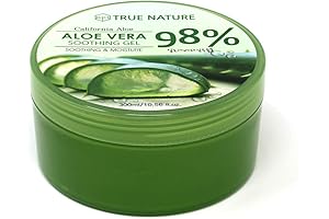 True Nature 100% Natural Soothing Aloe Vera Gel Moisturizer