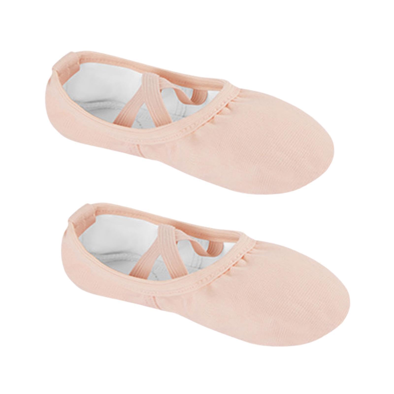merishopp MERISHOPP®Ballet Shoes Elastic Straps Leather Dance Slippers for Kids Performance for 16cm Foot|Clothing, Shoes & Accessories|Dancewear|Dance Shoes|Ballet-picture-6