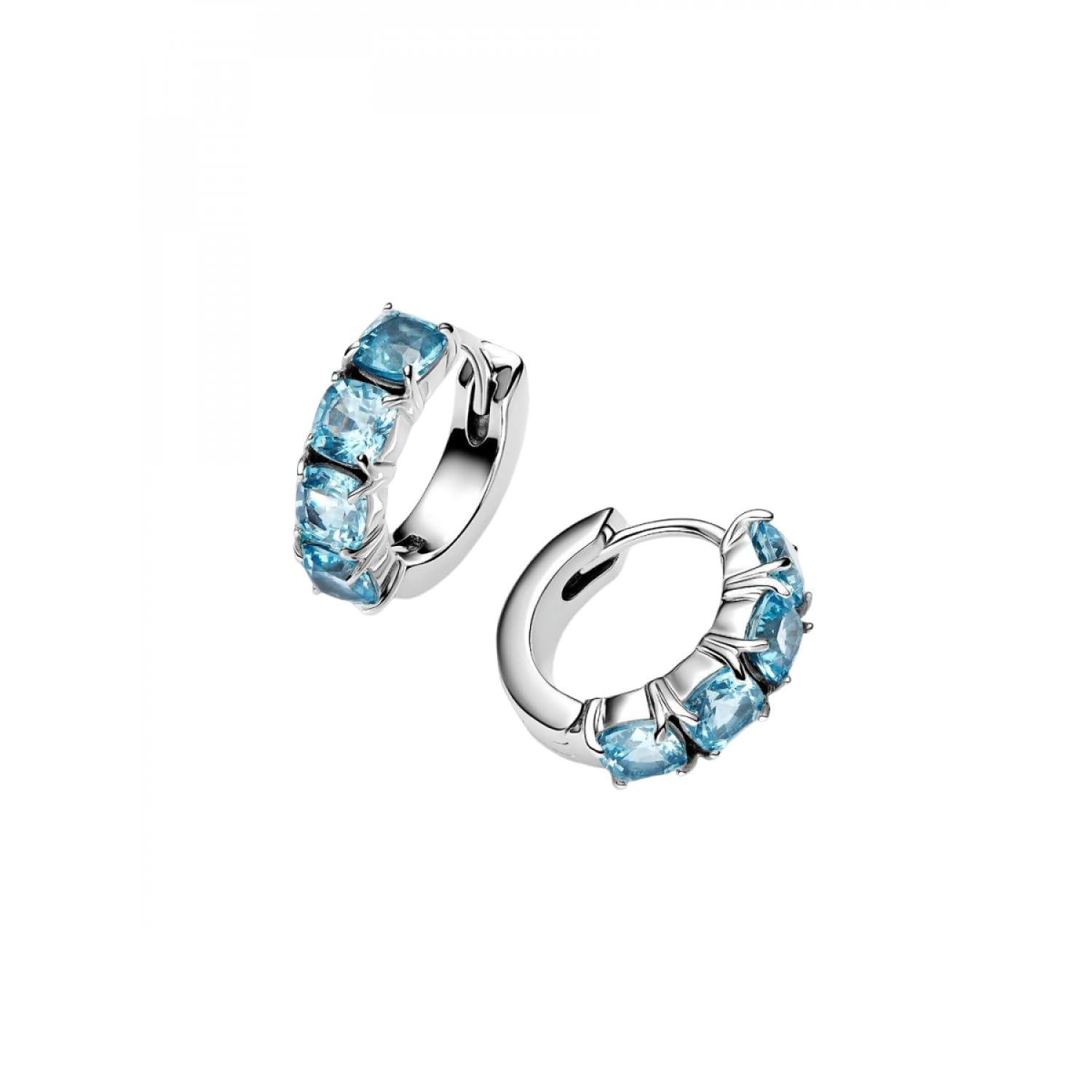Pandora Orecchini a cerchio Timeless 293851C01 blu