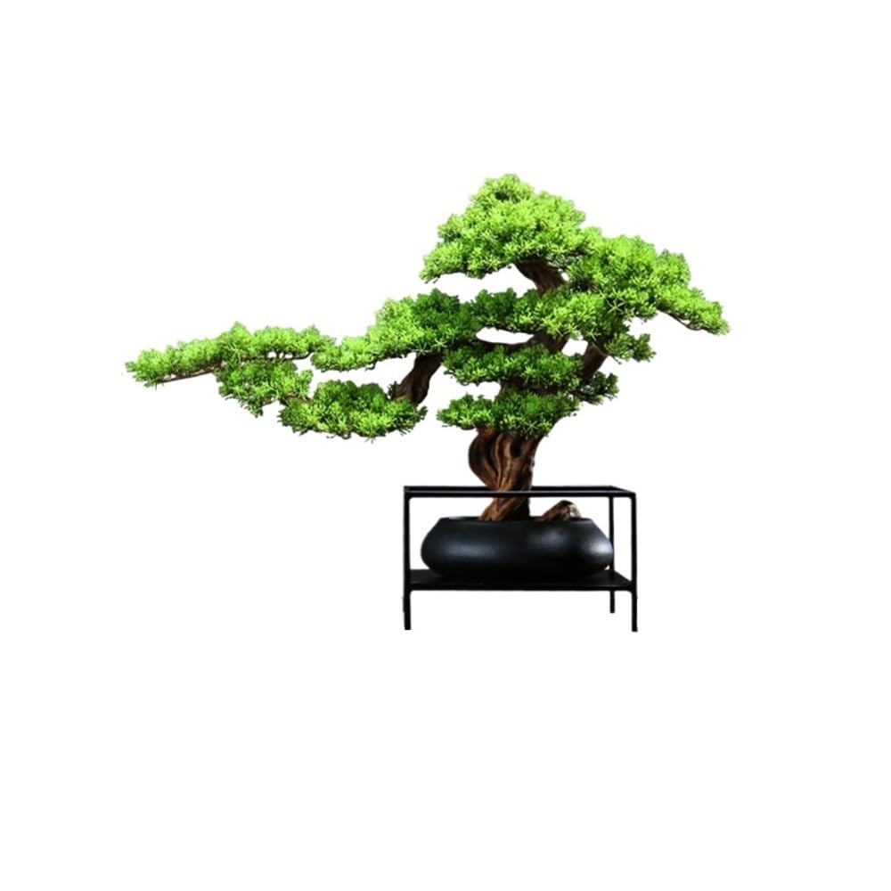 Fake Bonsai Tree Welcome Pine Iron Art Decoration Entrance Hall Living Room Simulation Root Sculpture