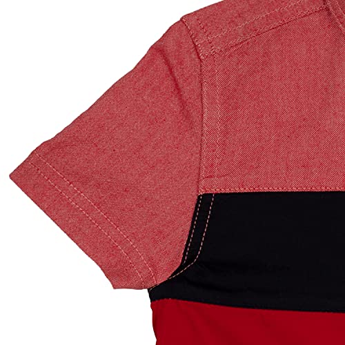 Image of Under Fourteen Only Boys Shirt, 100% Cotton Half Slevees Narrow Collar Regular Fit Printed Shirts for Kids Boys.