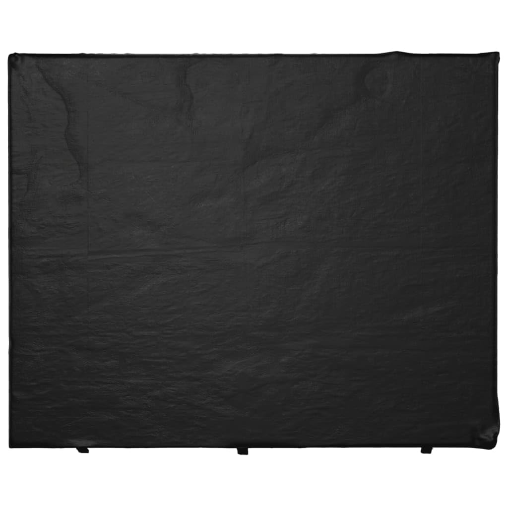 vidaXL Funda de Banco balancín 12 Ojales Polietileno 220x177x220 cm, Funda balancin, Funda Muebles jardín, Funda Muebles Exterior