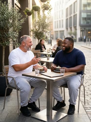 Image of MC BIG & TALL Men's Big and Tall T-Shirts - Stretch Cotton Crewneck T-Shirt Sizes 3X-10X - Durable & Breathable Everyday Tee