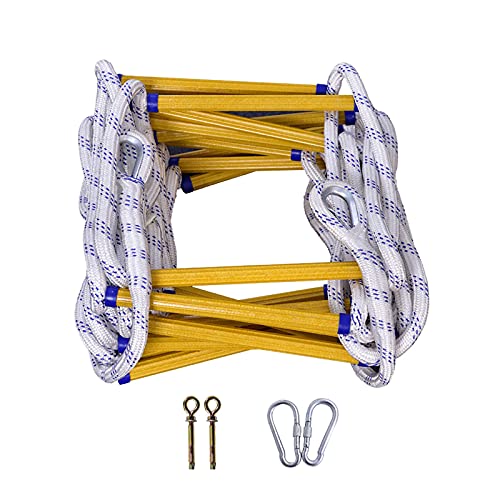 Escalera de Seguridad for Escape Incendios en el hogar, 8 m/26,3 pies, Resistente al Fuego, Antideslizante(12M/39.4Ft)