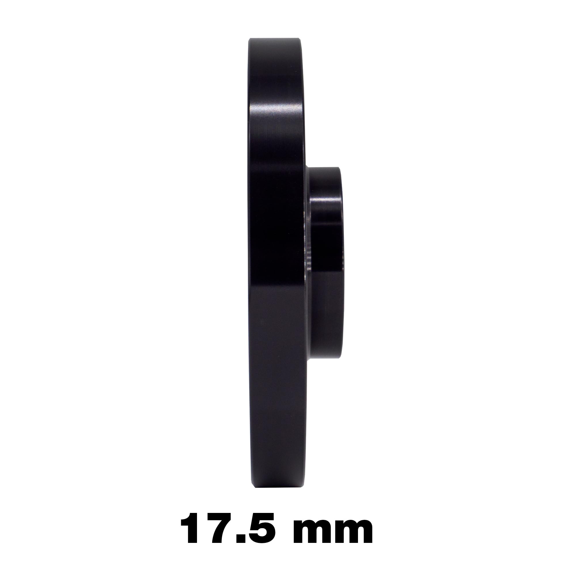 Simoni Racing DR016N/B2N Kit 2 distanziali in Alluminio Nero 17,5 mm 5x110 Centraggio 65,1