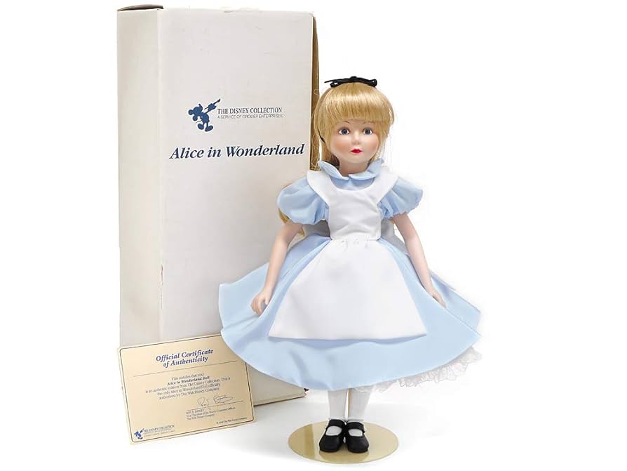 マッドハッター　ドール　ポーセリン　不思議の国のアリス　人形　ビンテージ マッドハッター ドール ポーセリン 不思議の国のアリス 人形