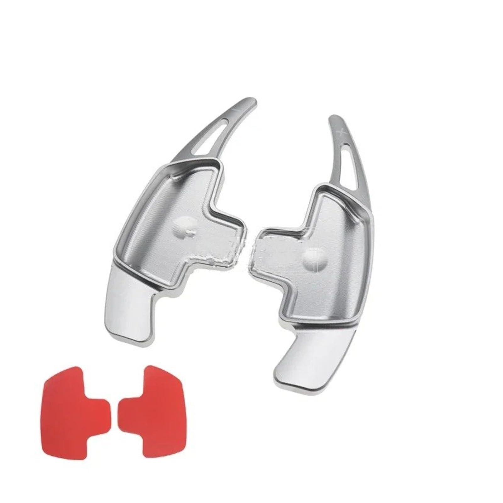 Zhangzhengyao Silver Car Steering Wheel Shifter Paddle For W176 For W246 For W205 For W117 For X156 For W253 For Benz For Gla For Glc For Gle Car Wheel Paddle Shifter(Silver)